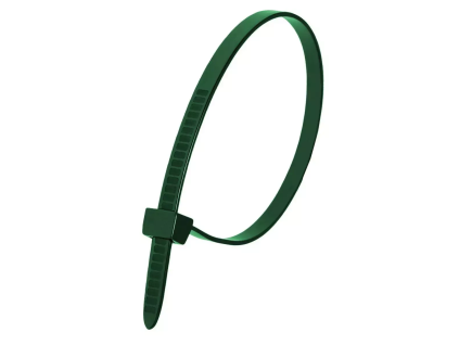 Coliere de cablu din nylon verzi 11E48302 (Farba zelená)