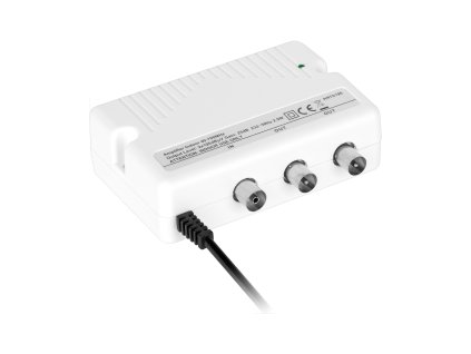 Amplificator de antenă 25dB cu distribuitor