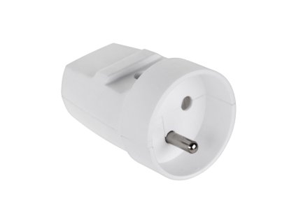 Priză de rețea 230V pentru cablu albă