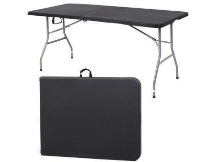 Masă de grădină pliantă 180cm grafit GF0056
