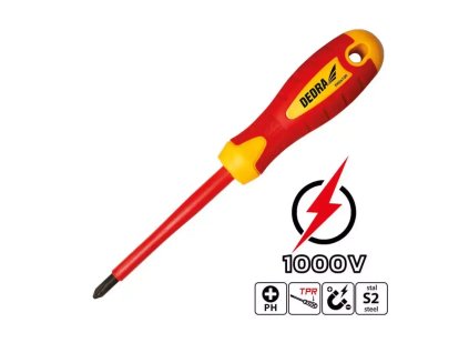 Șurubelniță izolată PH1x80mm 06B011