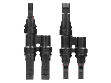 Conector MC4 2xMC4, tip T pentru panouri fotovoltaice PV-13609