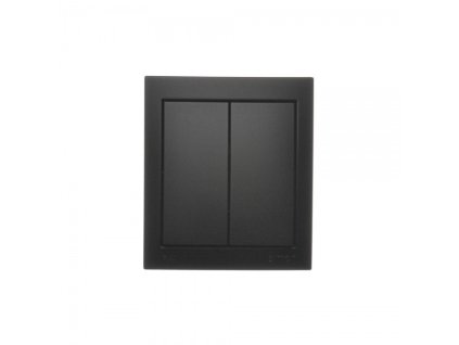 Intrerupător IP44 Simon Aquaclick nr.5 candelabru negru mat