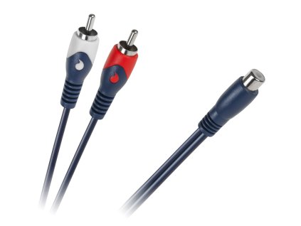 2x RCA - 1RCA priză, 0,2m KPO2616