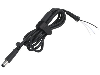 REBEL Conector cu cablu 7,4/5,0 (19,5V/7,7A) negru KOM0266