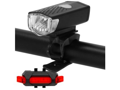 Far de bicicletă față, spate BA0054