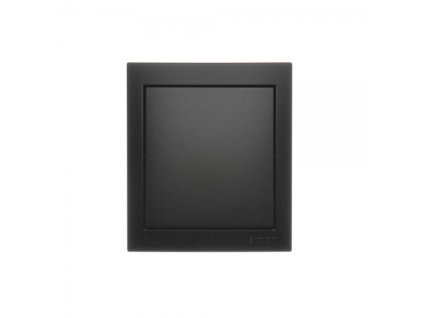 Buton comutator IP44 Simon Aquaclick negru mat