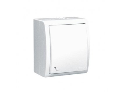 Comutator IP54 Simon Aquarius nr.6 alb