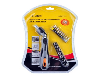 Set de șurubelnițe 18 buc NAR0278