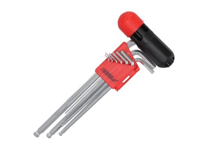 Chei hexagonale CrV, 9 buc 0653