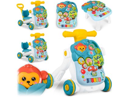 Masă interactivă 5 în 1 Ricokids verde 781500