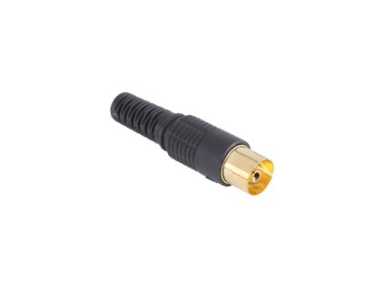 Conector antenă lung negru auriu