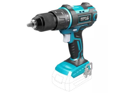 Șurubelniță electrică 18 V, DEDRA SAS+ALL DED7042 50 Nm, 13 mm cu funcție de percuție, 2 viteze DED7042