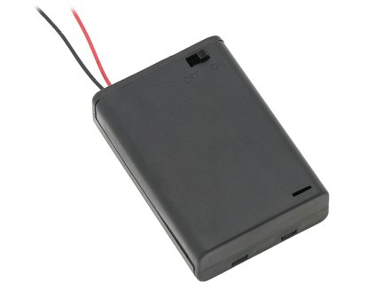 Cutie pentru baterii tip R6x3 III+poc+hp