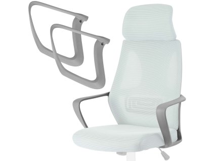 Cotiere pentru scaune de birou Praga gri