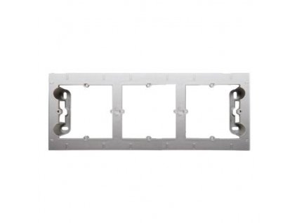 KONTAKT-SIMON cutie aplicată tripartită argintie DPN3/43