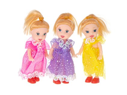 Lalki laleczki do domku dla lalek zestaw 3szt 10cm 106317%282%29