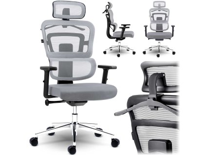 Scaun de birou Nicea gri