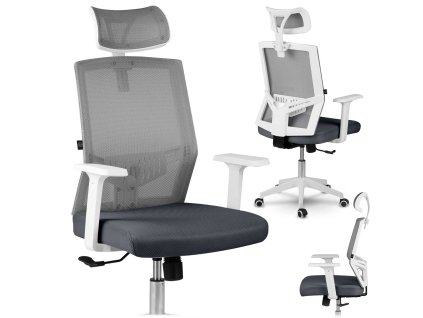 Scaun de birou Rotar gri