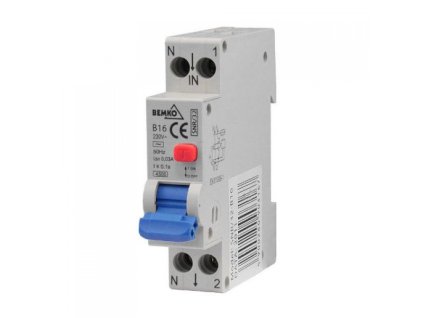 Protecție combinată diferențială cu întrerupător 10A monofazat SNR/32-B10-030