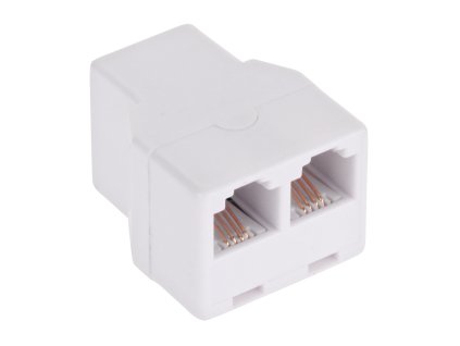 Adaptor telefonic 6P4C priză,- 2x6P4C TEL0022-1