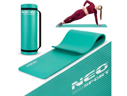 Saltea de exerciții 183 x 60 cm 192301 turcoaz