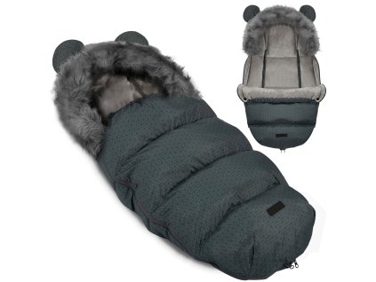 Sac pentru cărucior Elmi Ricokids - grafit