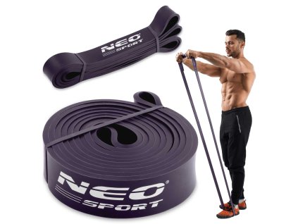 Bandă de exerciții NS-960 Neo-Sport violetă