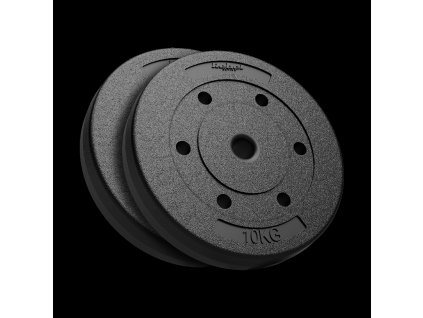 Discuri pentru gantere 2x10kg, 31mm, REBEL ACTIVE