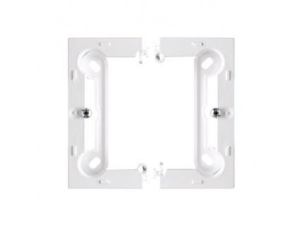 Cutie pentru tencuială 1 modular, Simon Basic albă