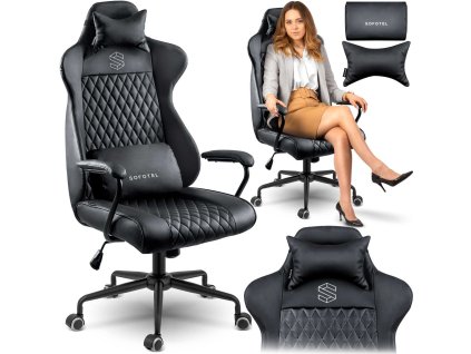 Scaun de birou Verona - negru - 2581