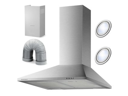 Hota șemineu 60 cm BT-213 INOX