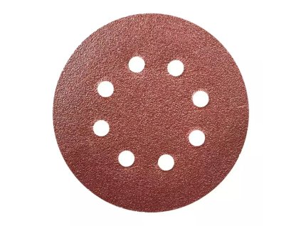 Disc abraziv 125mm, 120 gr,, uscat, fermoar, set 5 buc DED79474