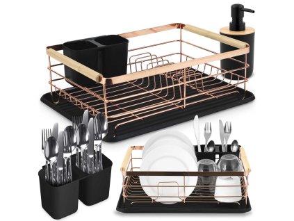 Scurgător de vase MS-600 auriu 660001