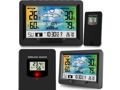 Stație meteo BD-901 neagră