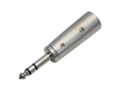 Adaptor conector 6,3 STEREO-Conector microfon 3P