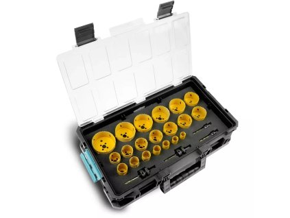 Set de ferăstraie bimetalice pentru găuri 20-83 în cutie SAS N0303G04