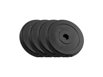 Discuri pentru haltere 4x2.5kg, 31mm, REBEL ACTIVE