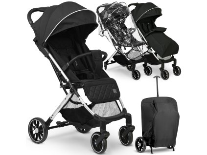 Cărucior sport Paseo negru