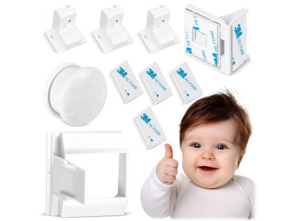 Protecție magnetică pentru dulapuri Ricokids 798000 4 buc.