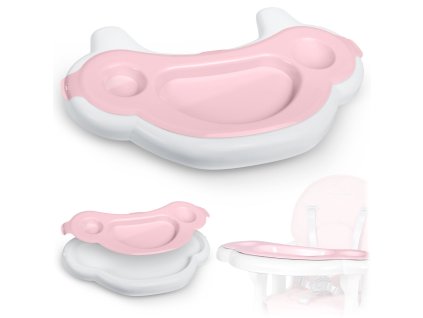 Tavă pentru scaun Sinco Ricokids - roz