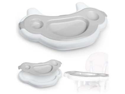 Tavă pentru scaun Sinco Ricokids - gri
