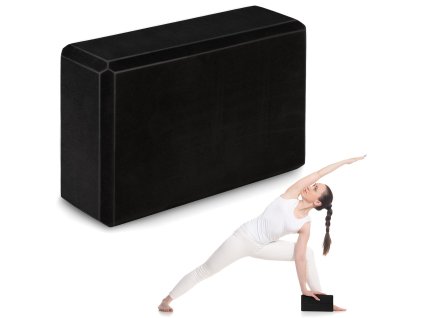 Cub de spumă pentru yoga NS-962 negru