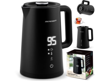 Fierbător electric 1,7l Berdsen BD-709 negru