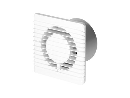 Ventilator de baie 100 mm, montaj pe suprafață - șnur cu întrerupător