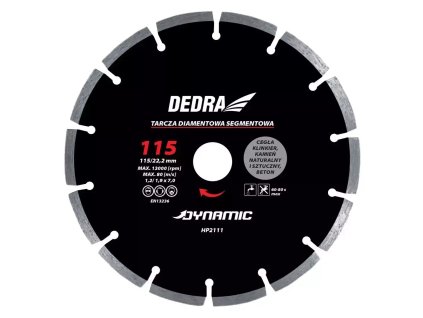 Disc diamantat de șlefuit 250mm/25,4mm Dynamic HP2117E