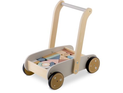 Premergător din lemn cu cuburi NK-856 Nukido