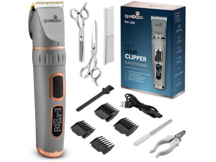 Mașină de tuns animale Pethaus PH-100 gri