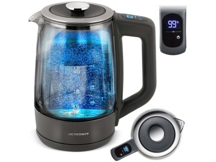 Ceainic electric din sticlă 1,7l Berdsen BD-711