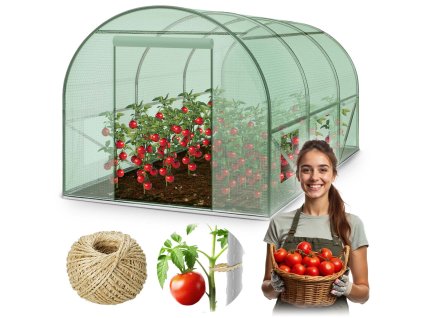 Tunel de grădină 2x3m 6m2 Plonos